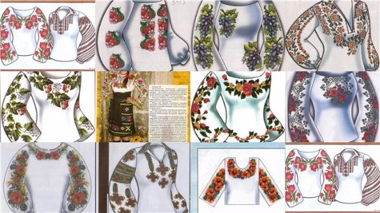 Украинские мужские вышиванки своими руками или как вышить мужскую вышиванку.