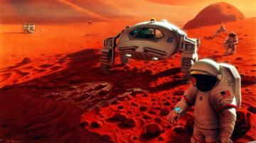 В NASA назвали 7 опасностей полёта на Марс