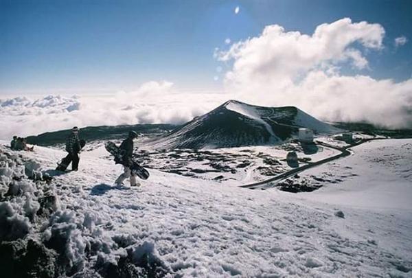 На Гавайях выпало рекордное количество снега (ФОТО)