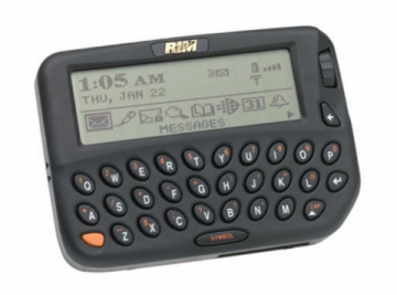 Первому устройству BlackBerry исполнилось 18 лет
