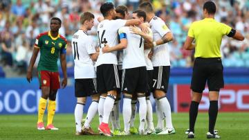 Германия обыграла Камерун и вышла в полуфинал. КК-2017 (ВИДЕО)